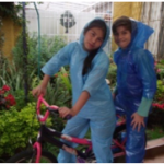 Impermeable plastico o de emergencia para Niño