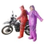 Impermeable plástico o de emergencia para moto 3 piezas